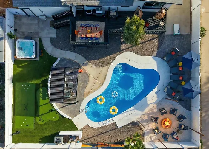 Сasa de vacaciones Piece Of Paradise - Pool Games Fire Pit Hot Tub