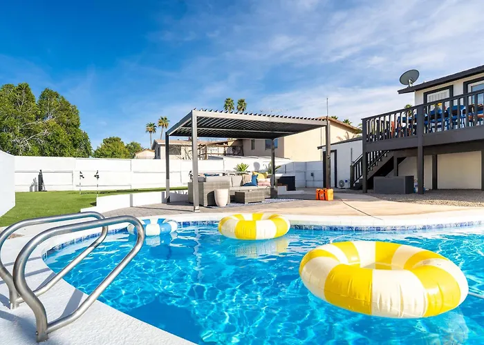 Сasa de vacaciones Piece Of Paradise - Pool Games Fire Pit Hot Tub Phoenix