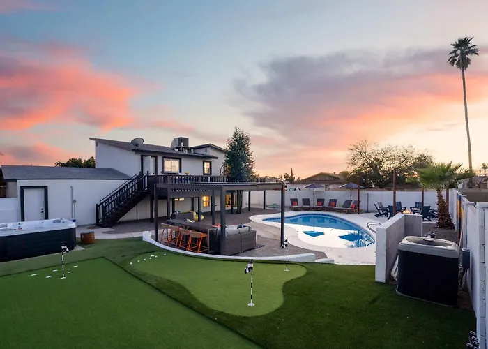 Сasa de vacaciones Piece Of Paradise - Pool Games Fire Pit Hot Tub *