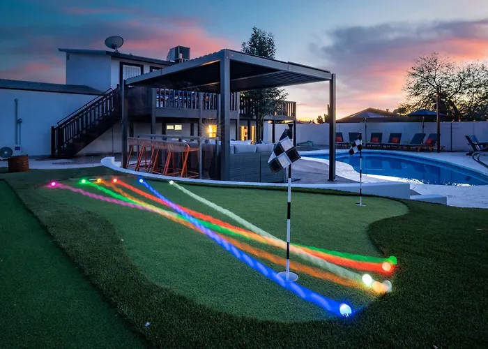 Сasa de vacaciones Piece Of Paradise - Pool Games Fire Pit Hot Tub Phoenix