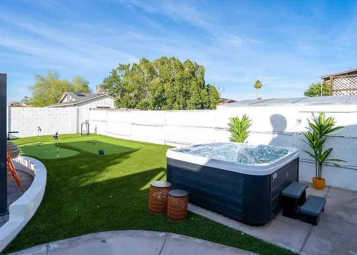 Piece Of Paradise - Pool Games Fire Pit Hot Tub * Phoenix